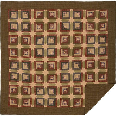 Tea Cabin Queen Quilt 94Wx94L VHC Brands - The Fox Decor